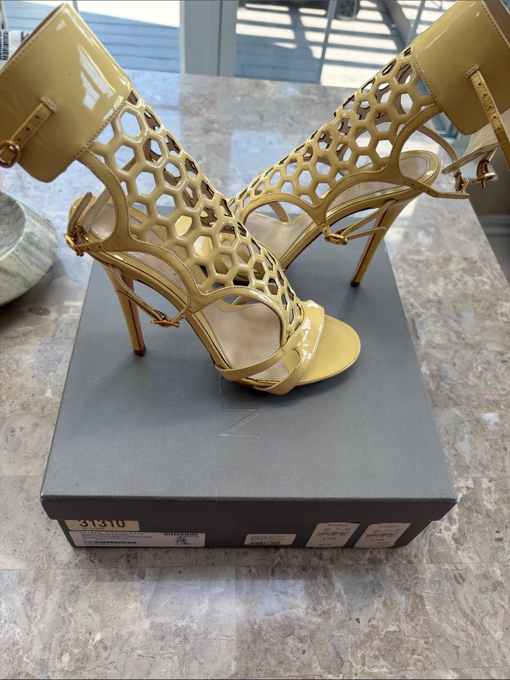 Alexander McQueen Heels Sz 38.5